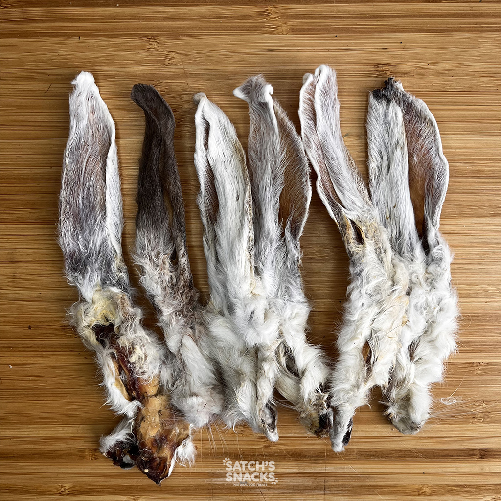 Rabbits Ears Satch's Snacks Natural Dog Treats